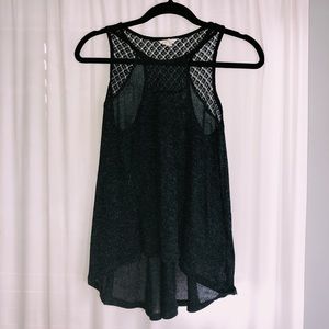 Aeropostale Gray Casual Tank Top